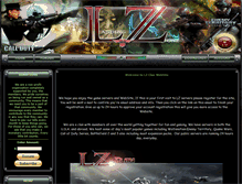 Tablet Screenshot of lzservers.com